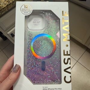 Case-Mate Waterfall Glitter IPhone 16 pro max case
